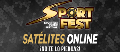 Sportium reparte asientos para el Main Event de su festival con sus satélites online