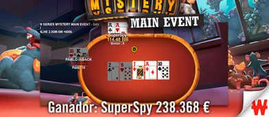 SuperSpy gana el Mystery Main Event de Winamax por 238.368 €