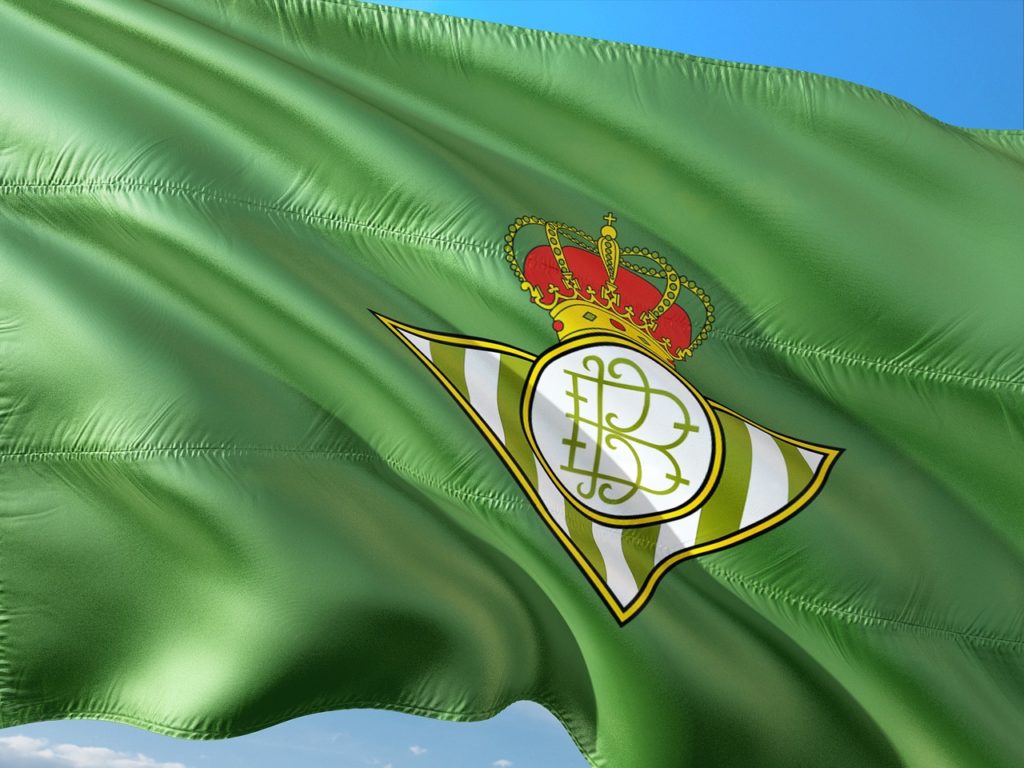 Bandera del Real Betis Balompié.